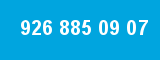 926 885 09 07